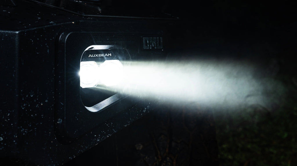 MASTER-T Series 3" Spot Beam Off-Road Lights with Amber Backlight