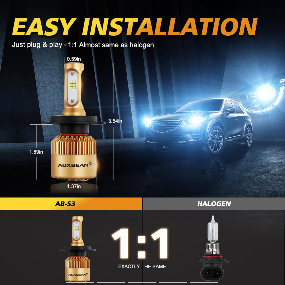 S3 Series Cool White LED Single Light Bulb 72 Watt 10000LM