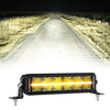 SP-DRL Series 68W 7440 Lumens Off Road LED Light bar White & Amber DRL