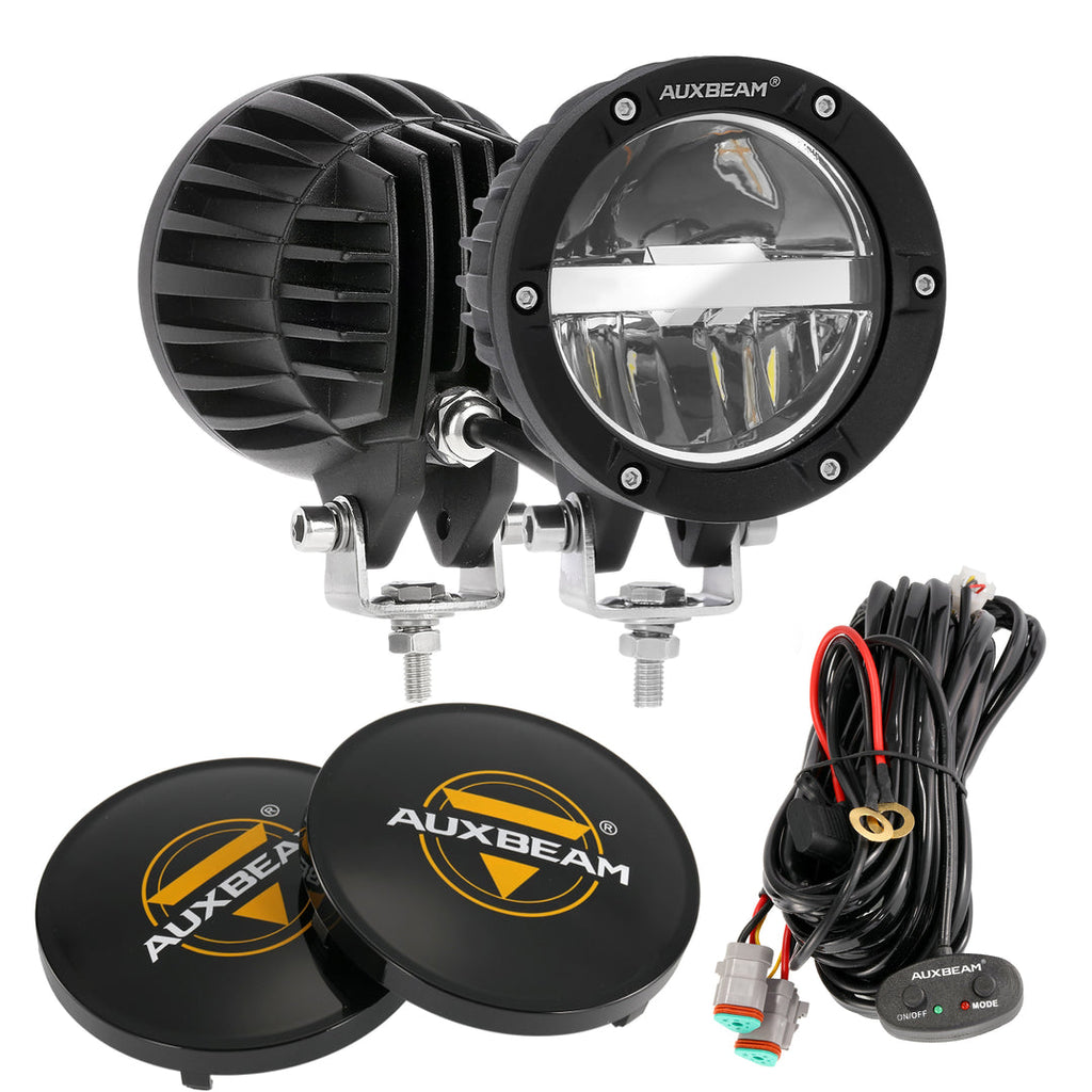 4 Inch 110W Round Off-Road LED Pod Lights Combo Beam 4 Inch 110W Round Off-Road LED Pod Lights Combo Beam
