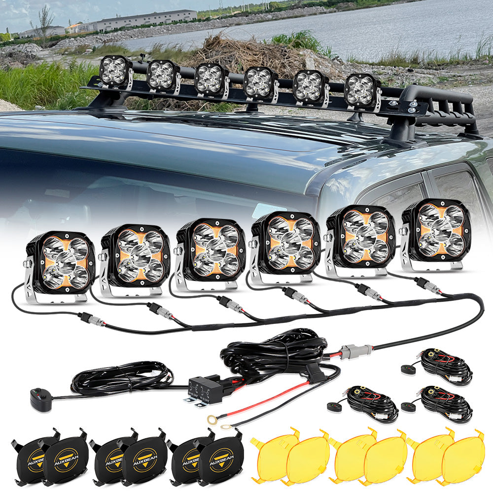 4.5 Inch 128 Watt LED Pod Lights | XP Ultra Series