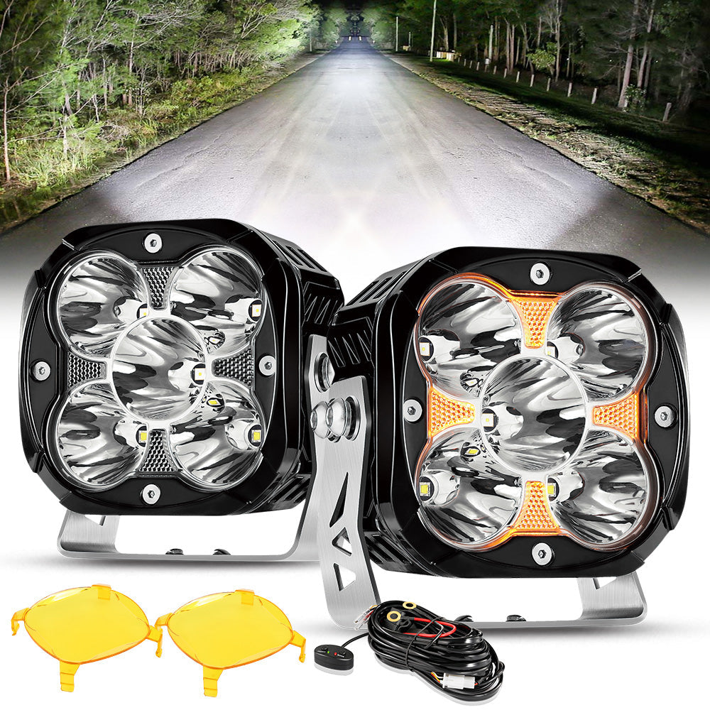 4.5 Inch 128 Watt LED Pod Lights | XP Ultra Series