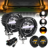 C4 Series | 4 Inch 110w Spot Round LED Pods White LED Driving Lights