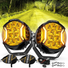 5 Inch 172W LED Side Shooter White & Amber POD Lights | V-Ultra Series