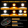 P4 Series | 4 Inch 90w 9000LM 6 Modes LED Pods Driving Lights