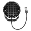 MASTER-T Series 7" Combo Beam Round Off-Road Lights with Amber Backlight