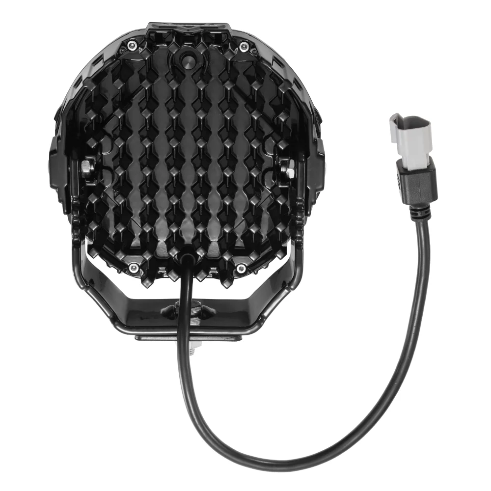 MASTER-T Series 7" Combo Beam Round Off-Road Lights with Amber Backlight