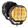 MASTER-T Series 7" Combo Beam Round Off-Road Lights with Amber Backlight