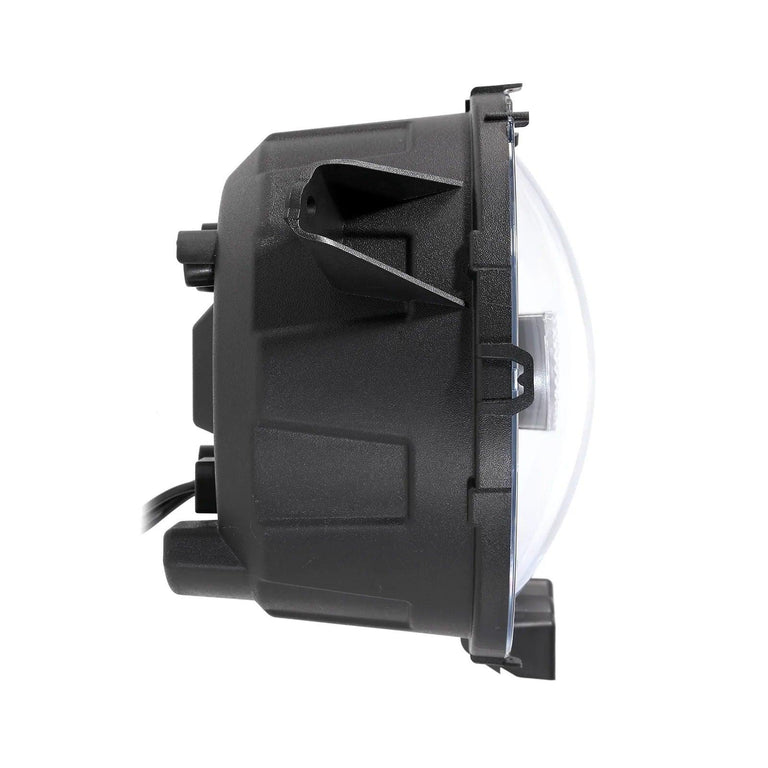 9 Inch 120W 9000 Lumens LED Headlights With Halo Ring DRL - AUXBEAM INDIA