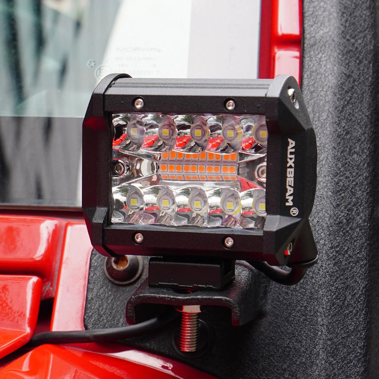 6 MODES SERIES White/Amber LED LIGHT BARS (3
