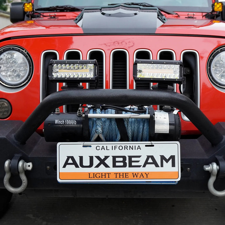 6 MODES SERIES White/Amber LED LIGHT BARS (3