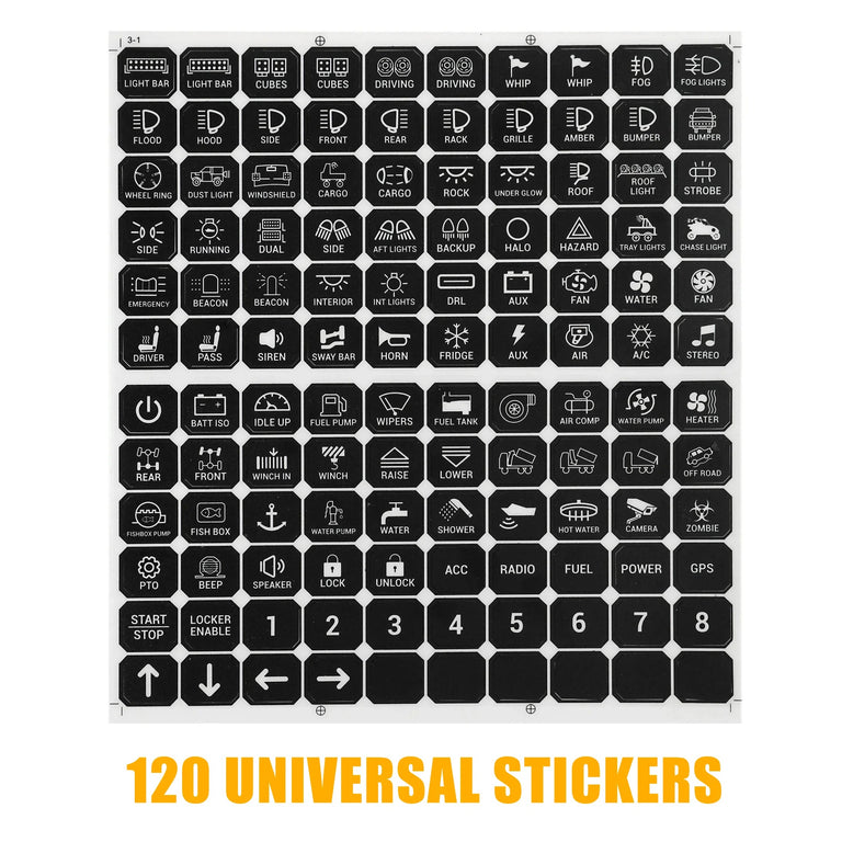 C60 6 Gang LED Switch Panel