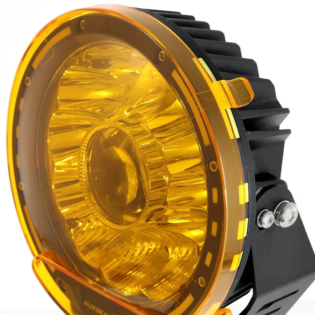 7 Inch Round LED Driving Light Amber Cover Light Shield Cover - AUXBEAM INDIA