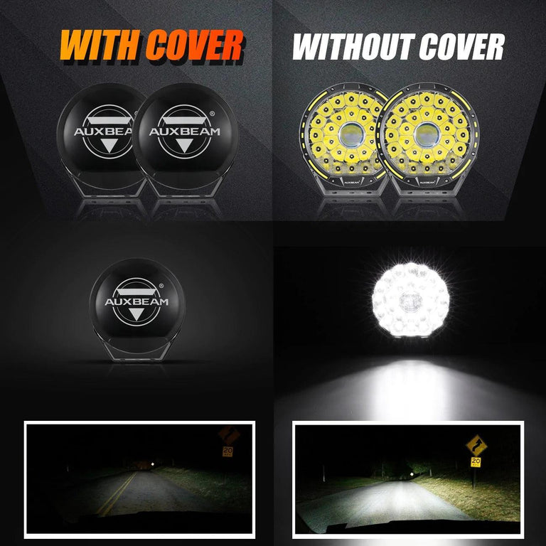 9 Inch 270W 360-PRO Series LED Driving Lights - AUXBEAM INDIA