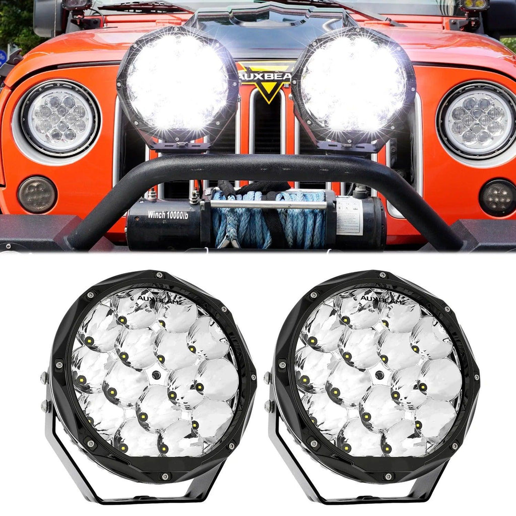8.5 Inch 150W Off Road Lights LED Driving Lights - AUXBEAM INDIA