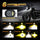 3 Inch 6 Modes White&Amber Round LED Driving POD Lights
