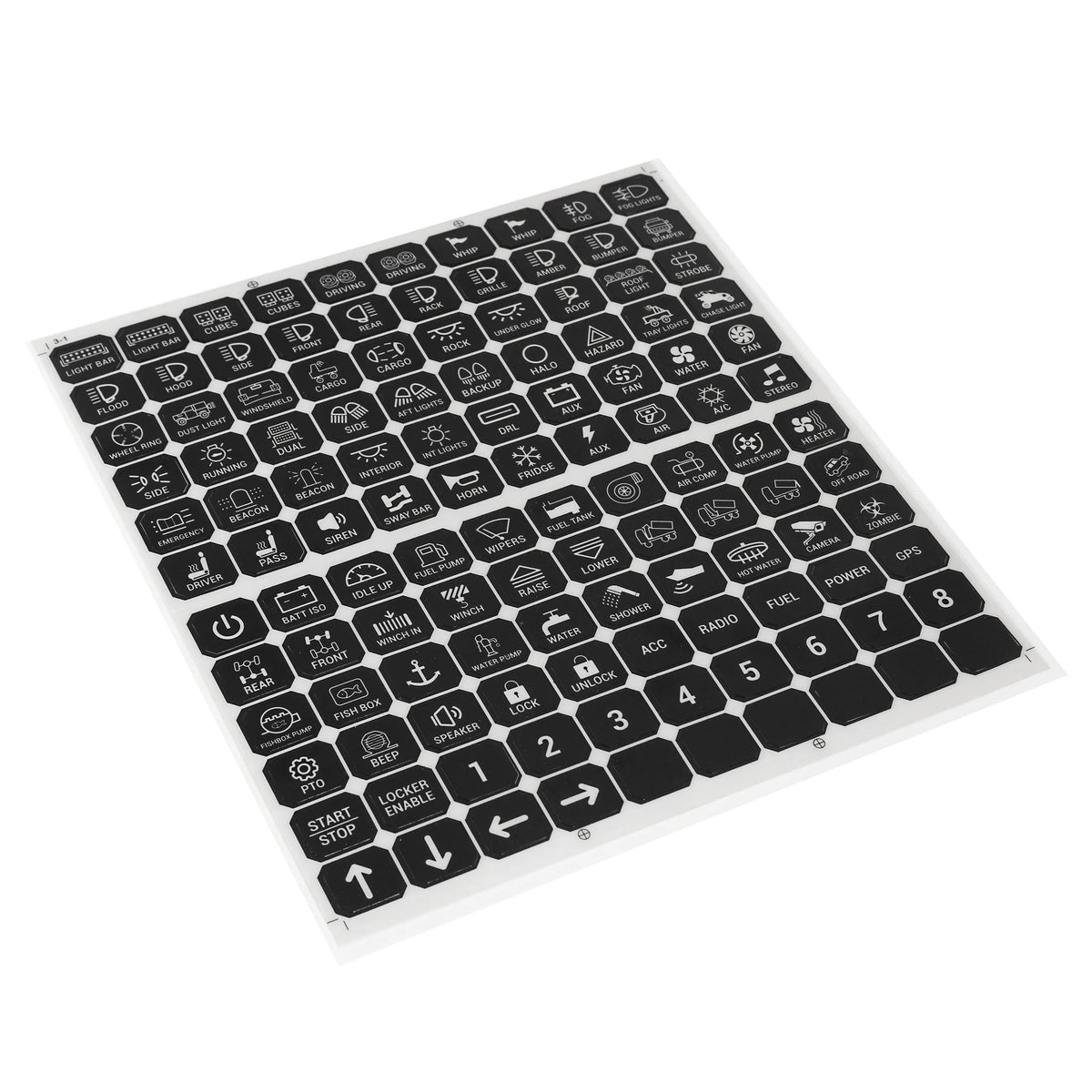 120 Universal Stickers | Auxbeam