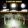 7 Inch 178W Round Off Road Light Spot Beam LED Driving Lights - AUXBEAM INDIA